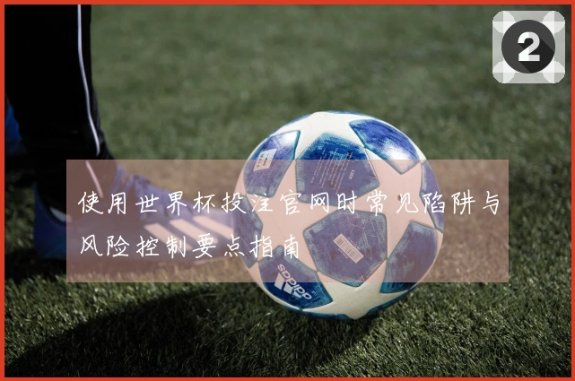使用世界杯投注官网时常见陷阱与风险控制要点指南