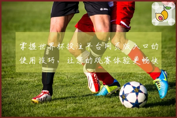 掌握世界杯投注平台网页版入口的使用技巧，让您的观赛体验更畅快