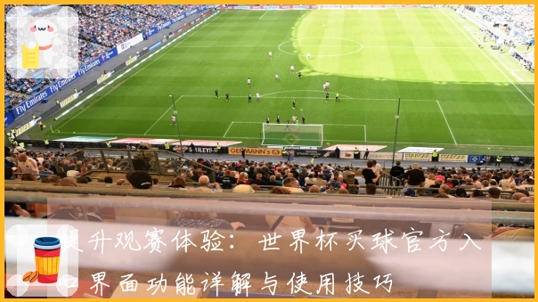 提升观赛体验：世界杯买球官方入口界面功能详解与使用技巧